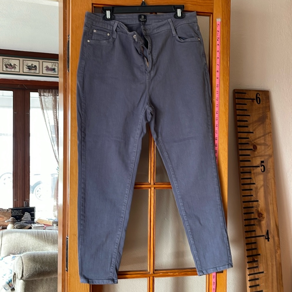 Gray jeans